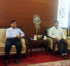 车文龙校长同高小军主任