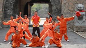 师生合影