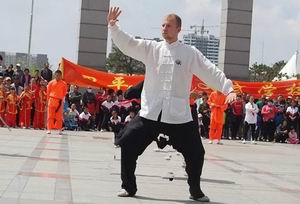 外籍学员来自德国的尤纳斯